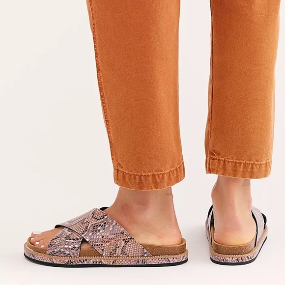 Free People Sidelines Footbed Sandals - Picture 3 of 7